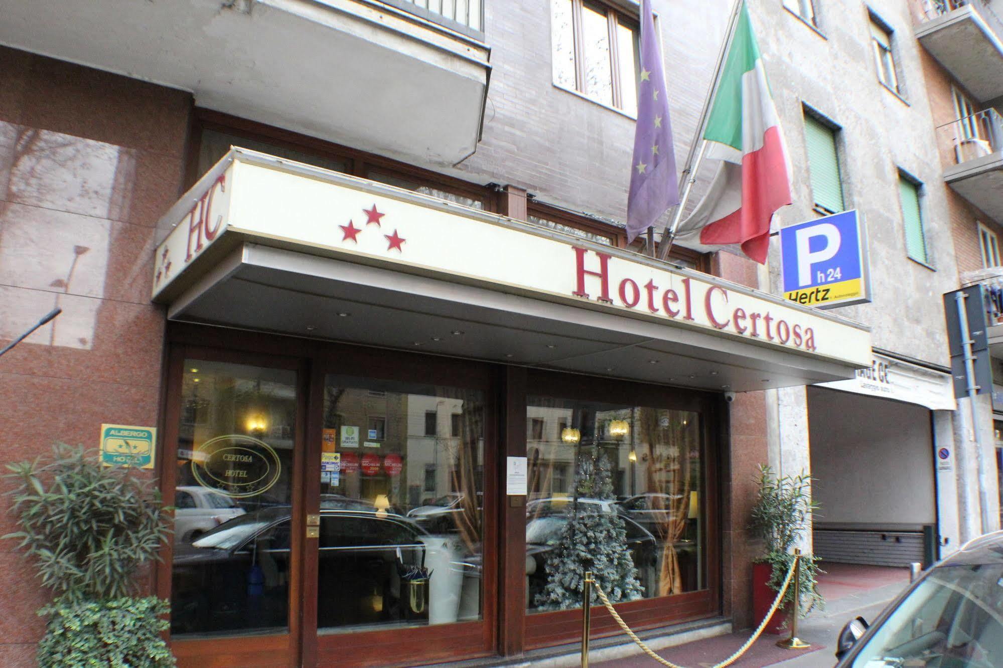 Certosa Hotel Milán Exterior foto